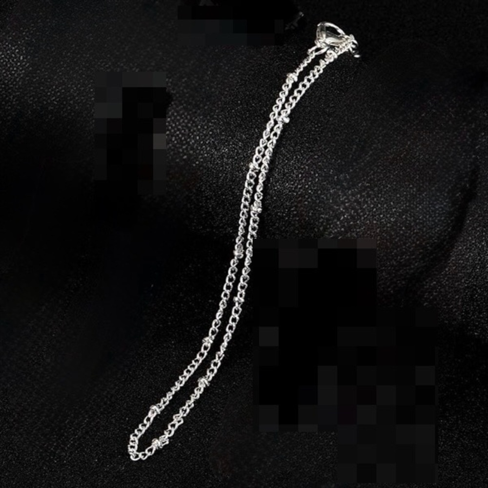 Silver Chain Anklet/Bracelet Charm Gift Beach
Adjustable Boho Dainty